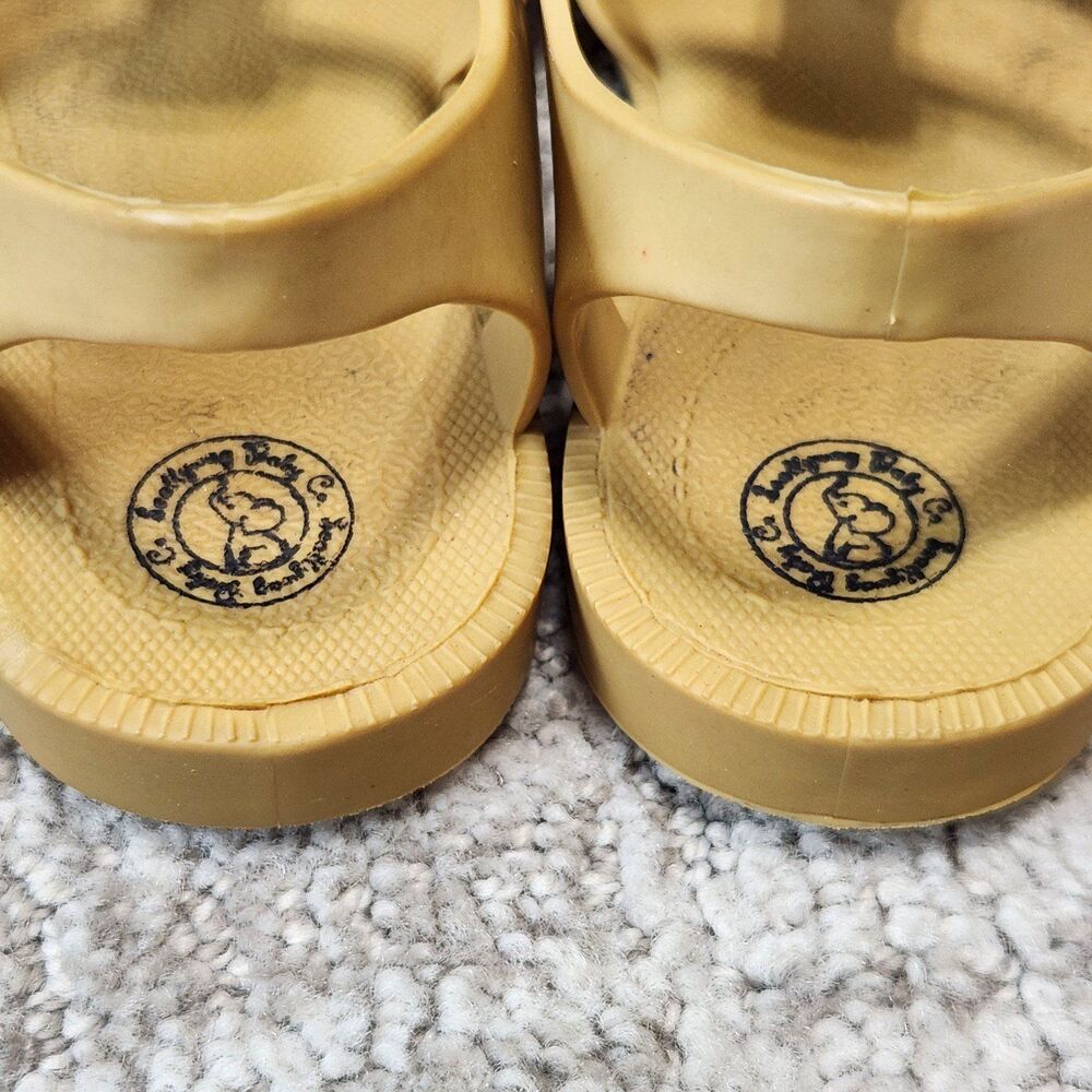 Scallywag Baby boy girl beige gold fisherman sandals size 28 EU 10/11 child - Picture 9 of 10